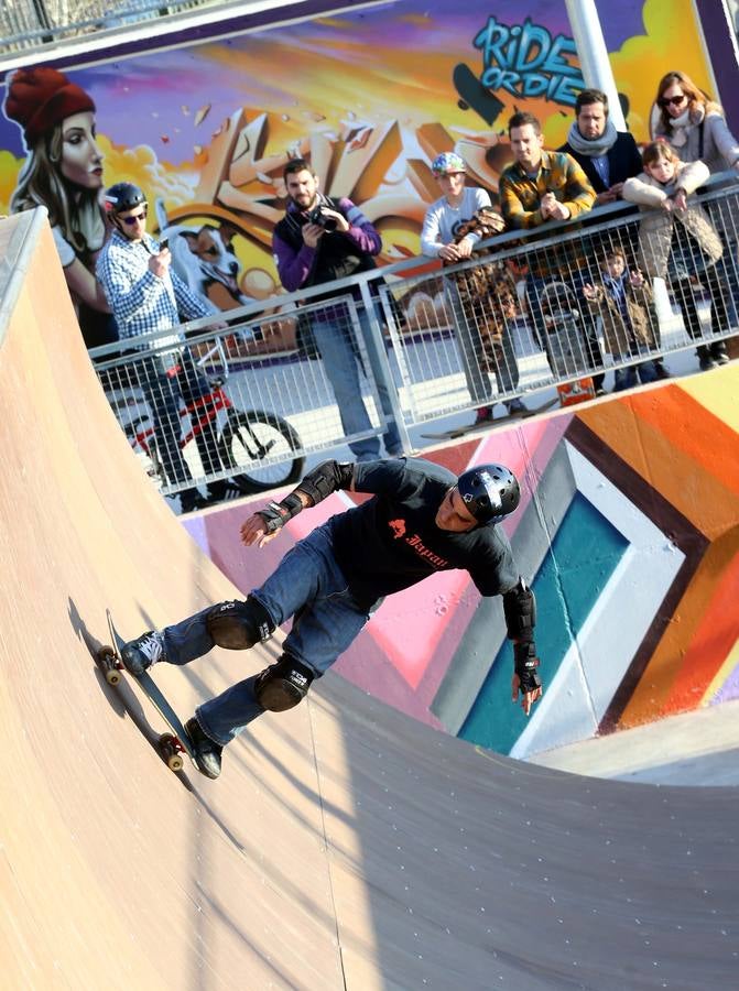 Puertas abiertas en el Skate Park Málaga Rubén Alcántara