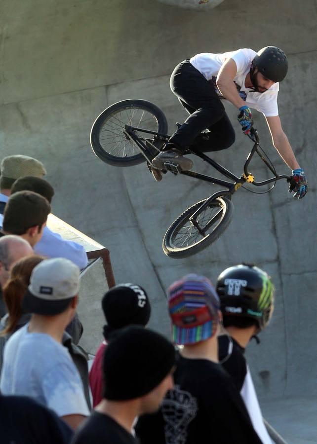 Puertas abiertas en el Skate Park Málaga Rubén Alcántara