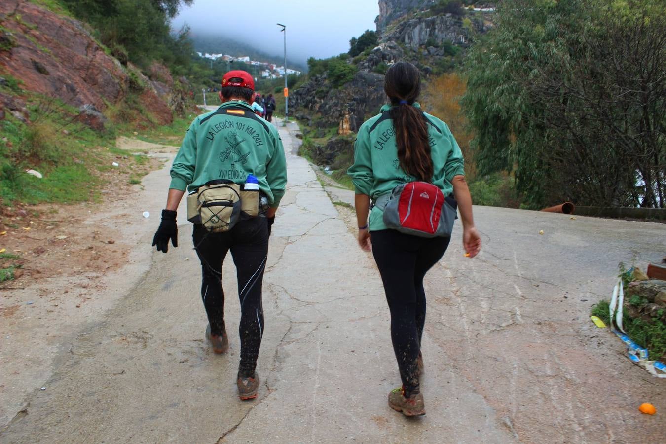 El Homenaje a los 101 kilómetros de la Legión en Ronda, en imágenes