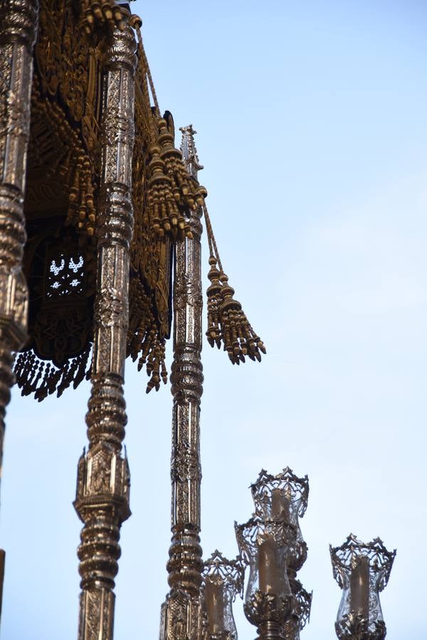 La cofradía del Rescate, en su salida procesional