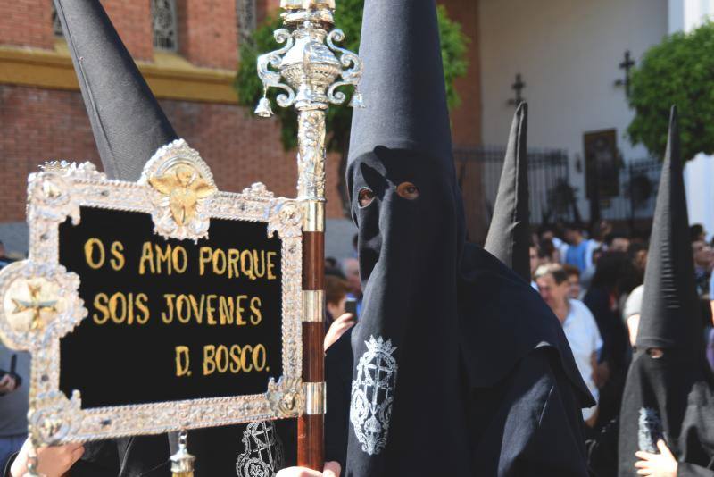 Salesianos, la primera en la calle del Miércoles Santo