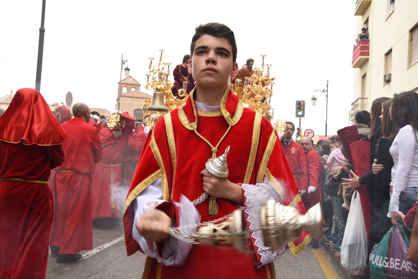 Las fotos de La Cena en su desfile procesional