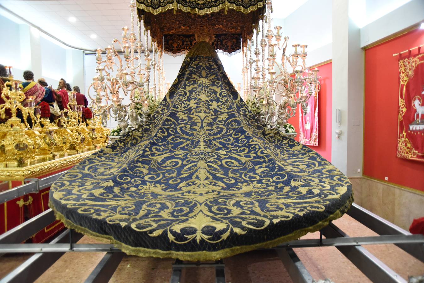 Las fotos de La Cena en su desfile procesional