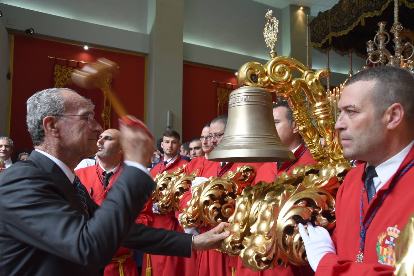 Las fotos de La Cena en su desfile procesional