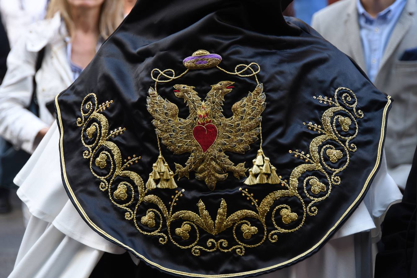 Las imágenes del Cristo del Amor y Nuestra Señora de la Caridad