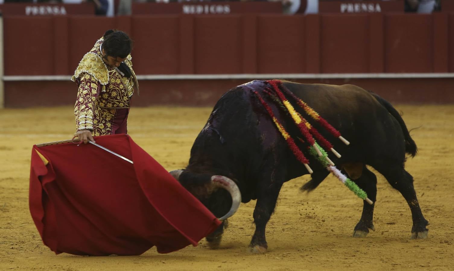 Perera corta una oreja en Málaga