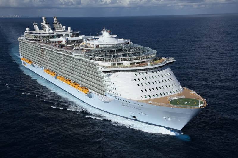 Málaga recibe el crucero más grande del mundo: Allure of the Seas