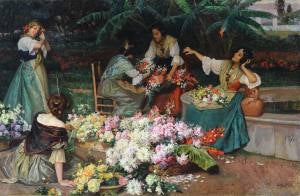 Floristas valencianas. 