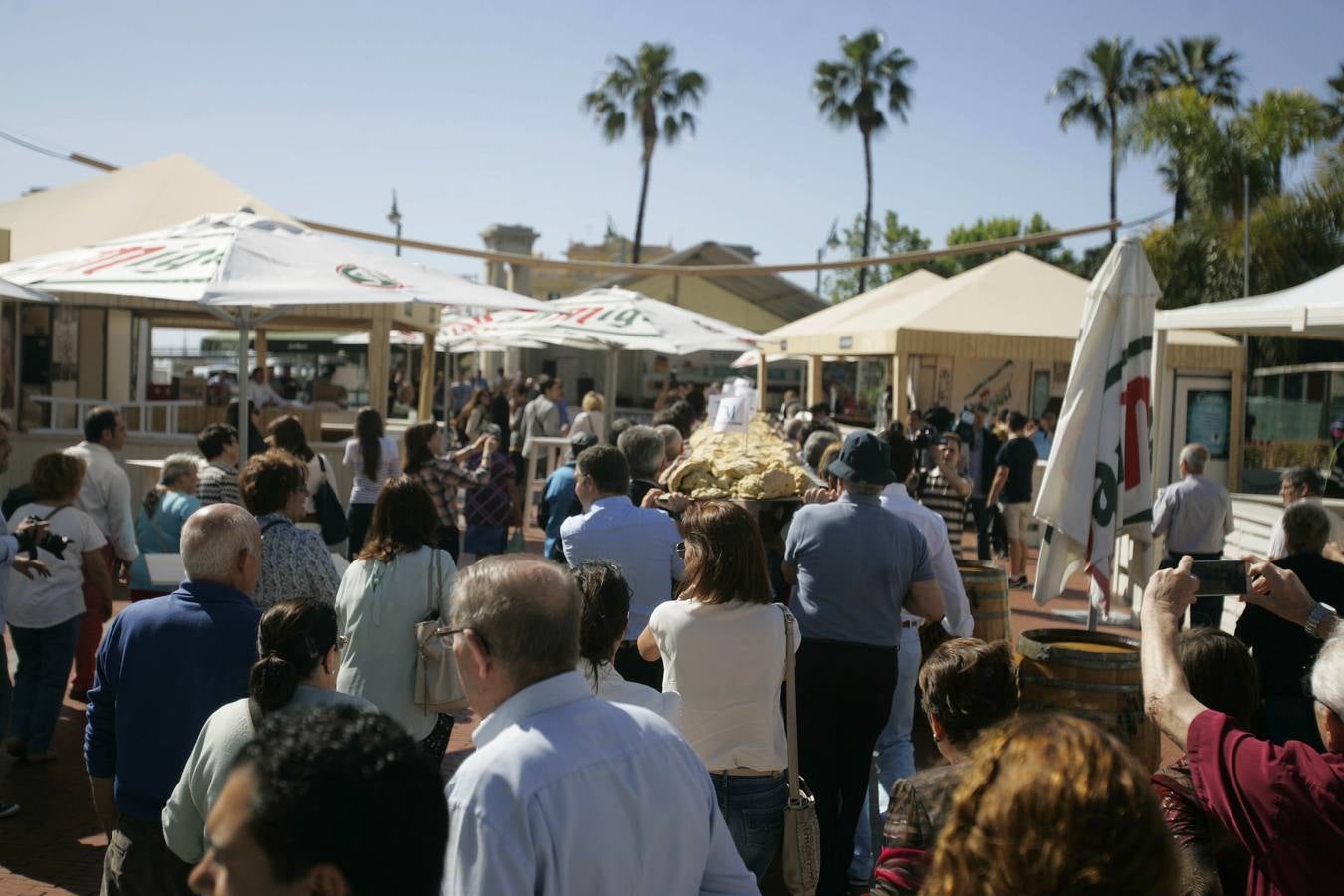 Elaboración en Málaga del pan artesano más grande del mundo