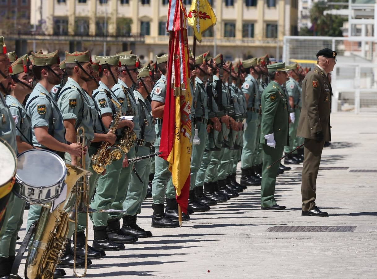 En fotos, el desfile de legionarios y militares de EEUU en el Puerto
