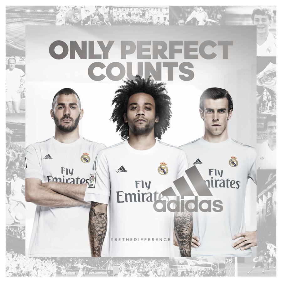 Camisetas del Real Madrid 15-16