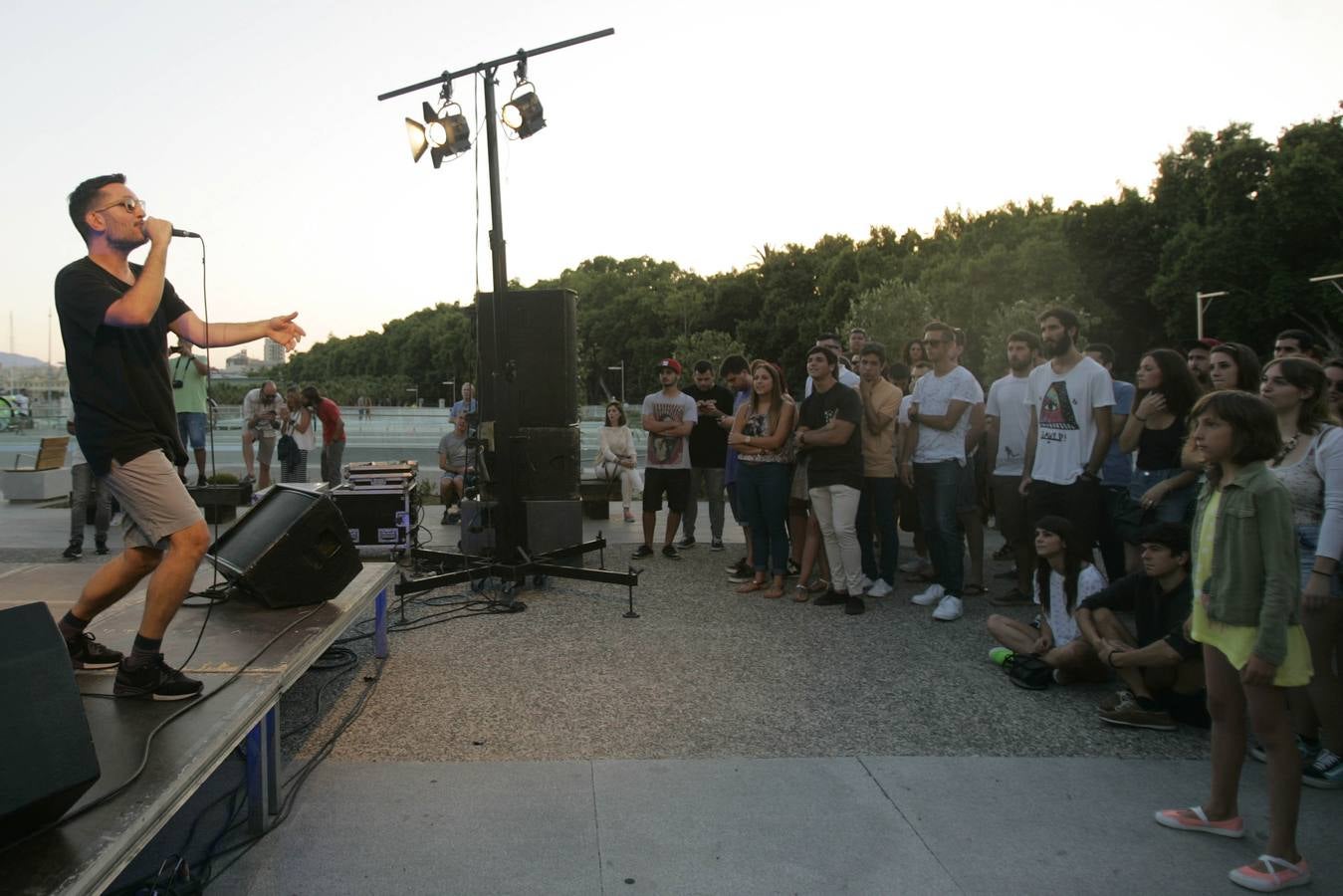 El concierto de Elphomega en el Pompidou, en imágenes