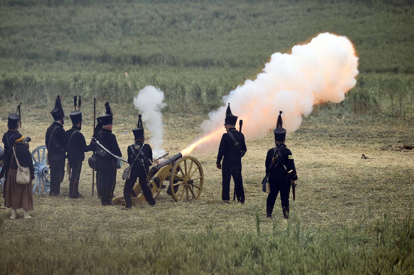 El bicentenario de la batalla de Waterloo, en imágenes