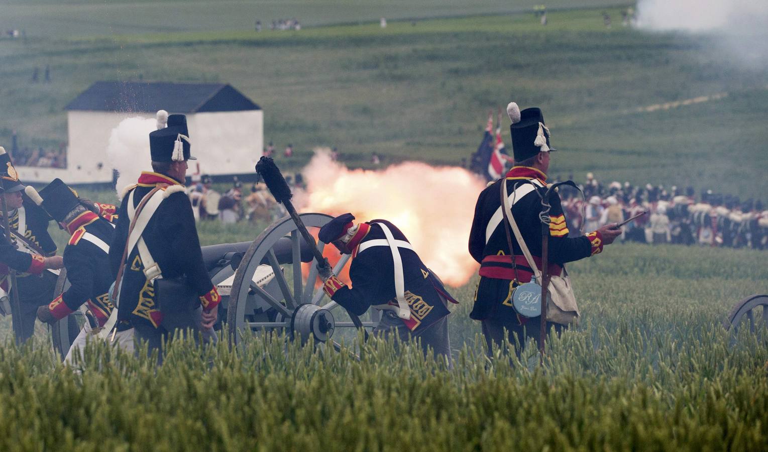 El bicentenario de la batalla de Waterloo, en imágenes