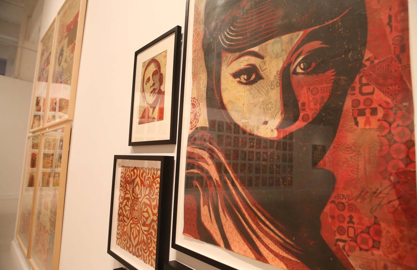 Imágenes de la exposición de Obey y D*Face en el CAC