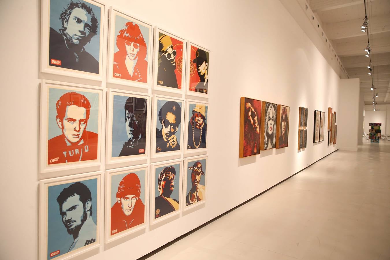 Imágenes de la exposición de Obey y D*Face en el CAC