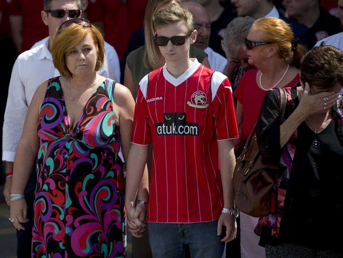 Minuto de silencio, una semana después de los atentados de Túnez