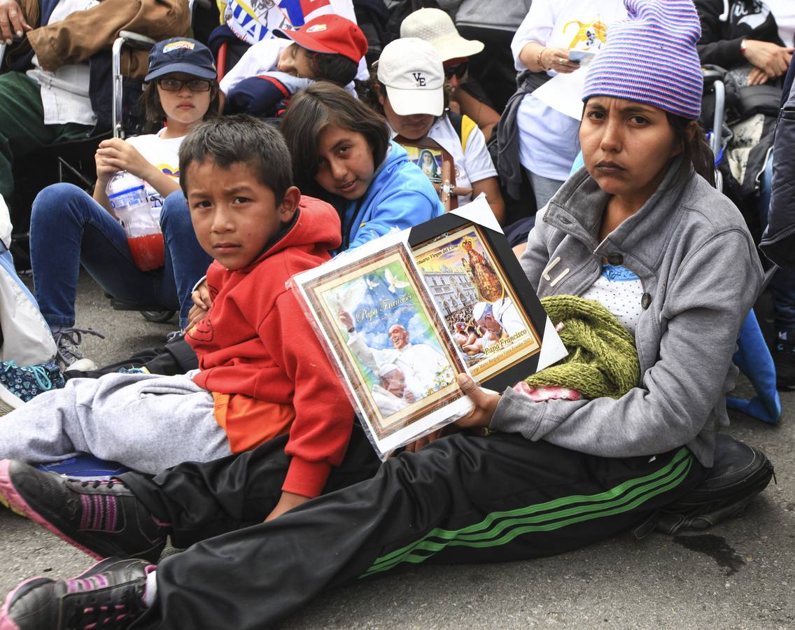 La visita del Papa Francisco a Ecuador, en imágenes