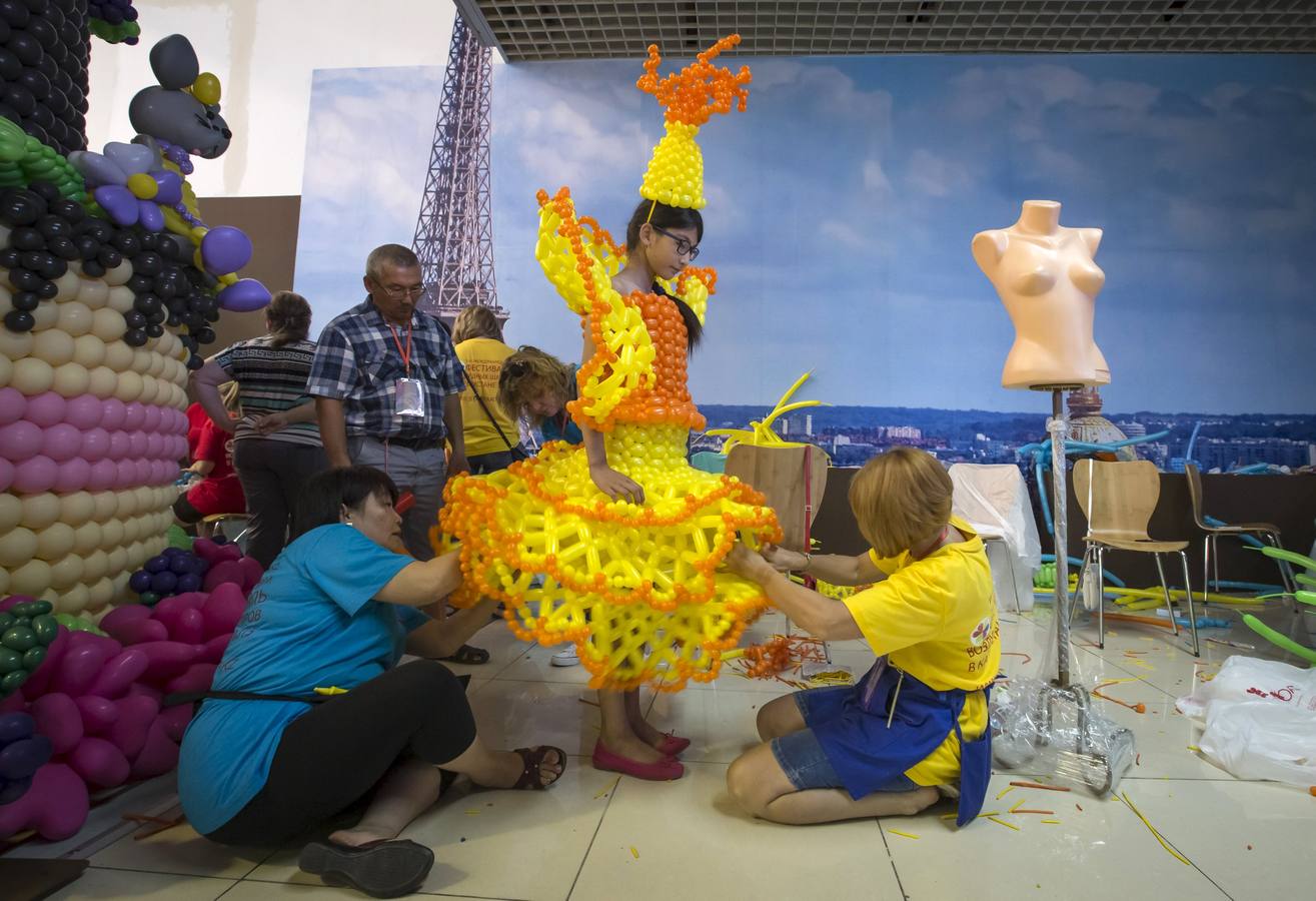 Festival internacional de diseños con globos