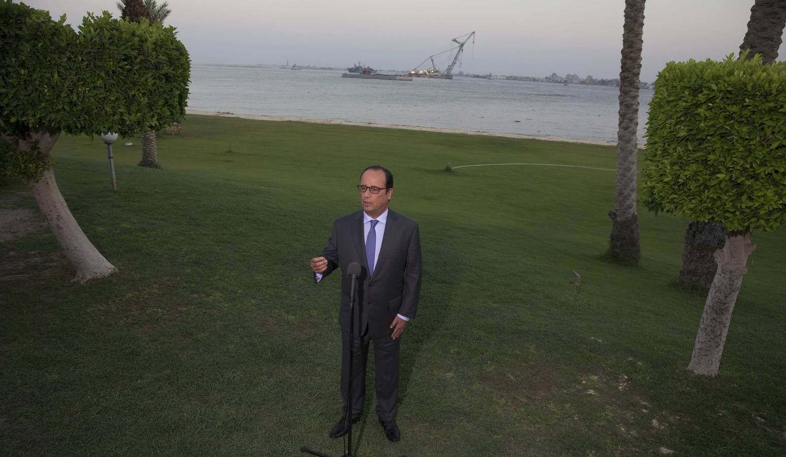 Se inaugura el nuevo Canal de Suez