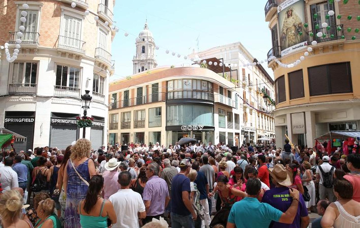 Miércoles festivo: continúa la alegría de la feria del Centro