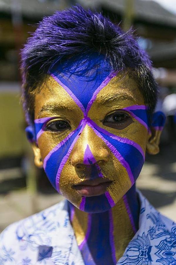 Pintura para espantar a los malos espíritus