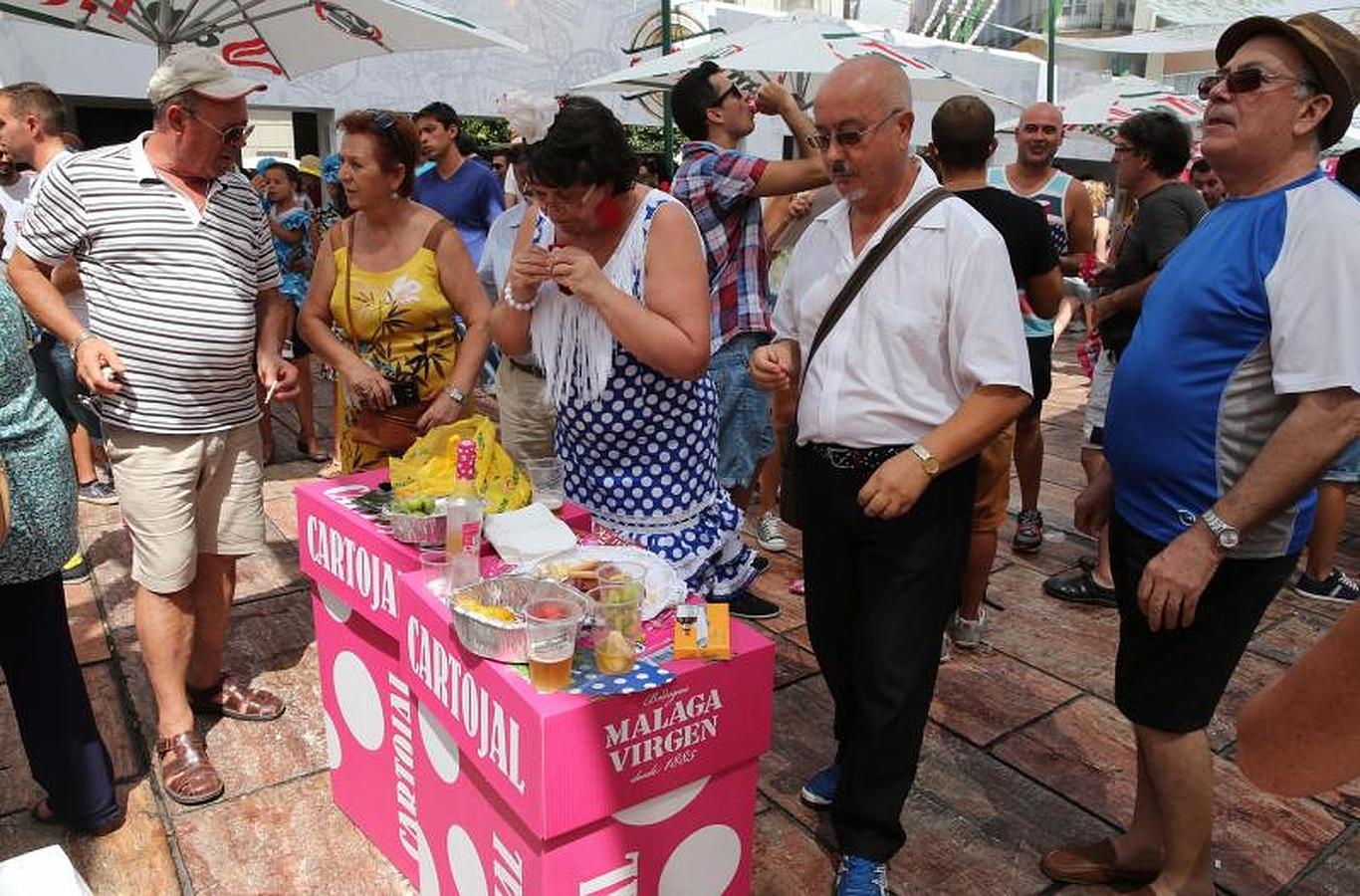 La Feria del Centro vive un jueves tranquilo