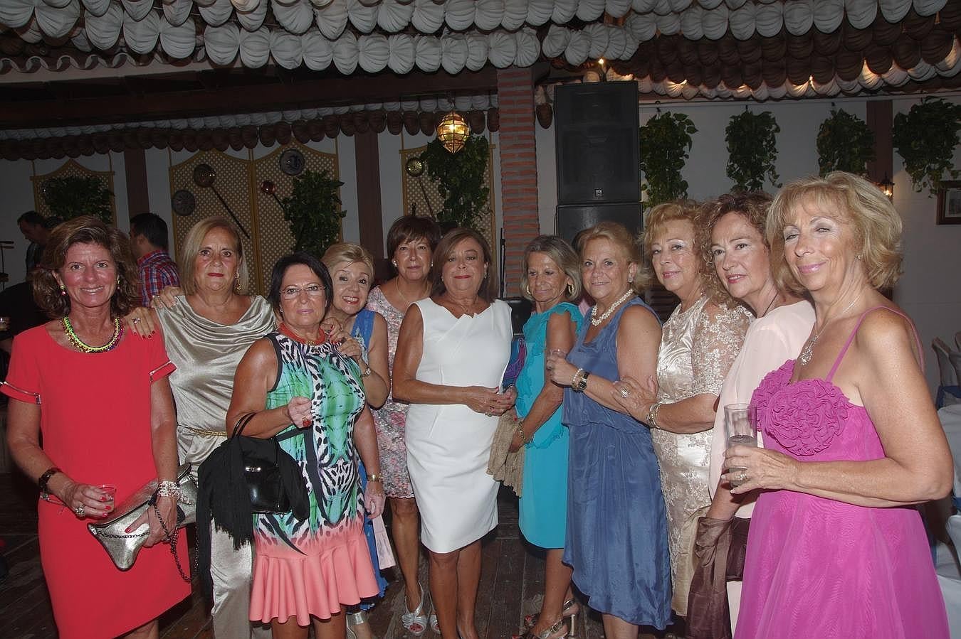 Grupo de señoras de la caseta La Jarana.