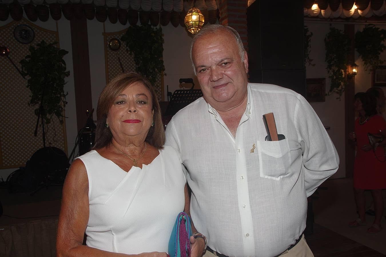 Juana Díaz y Luis López disfrutaron de una agradable velada.