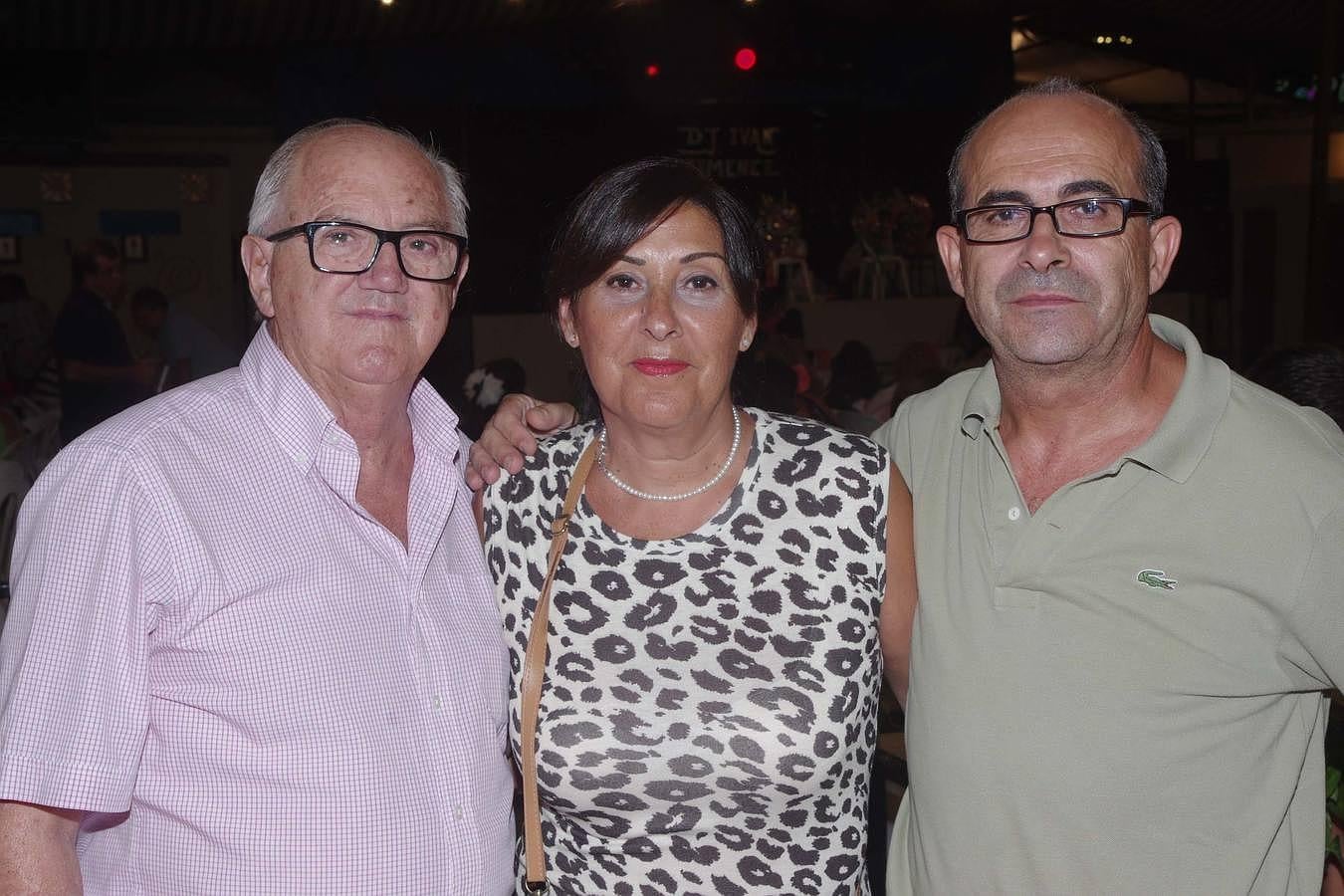 Bartolomé García, Mari Carmen Alba y Enrique González.