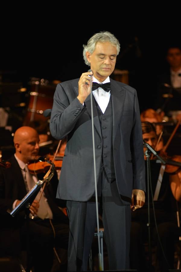 El concierto de Andrea Bocelli, en imágenes