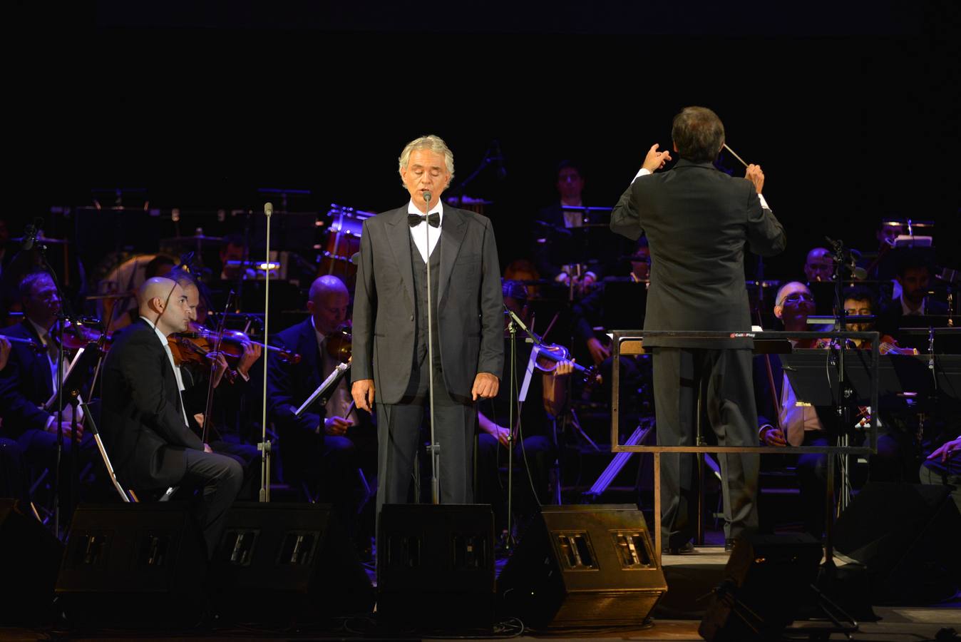 El concierto de Andrea Bocelli, en imágenes