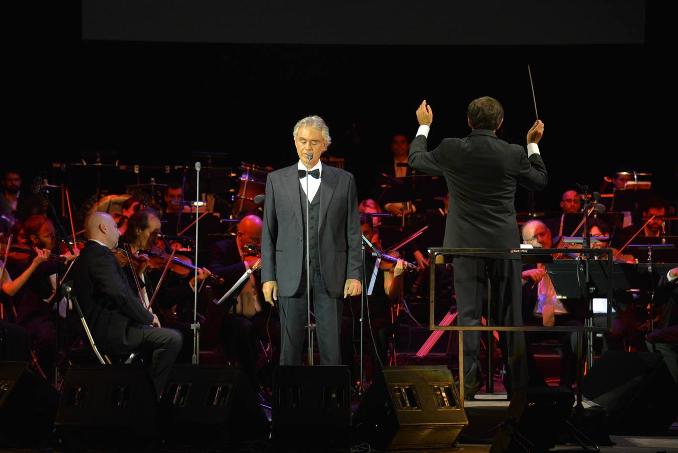 El concierto de Andrea Bocelli, en imágenes