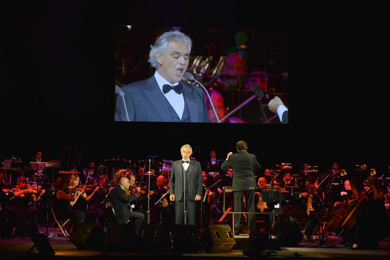 El concierto de Andrea Bocelli, en imágenes