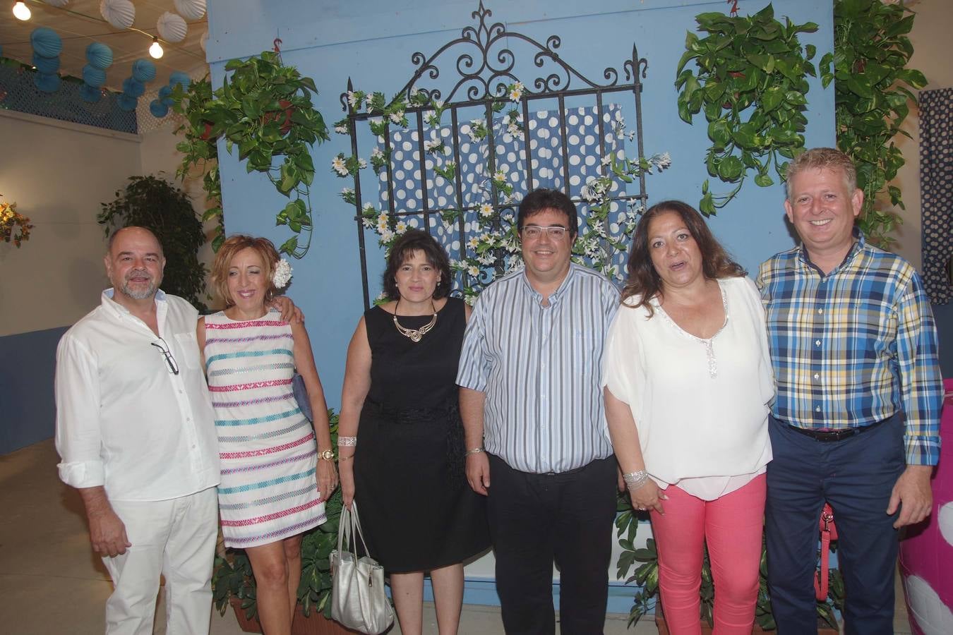 José Antonio de Larrubia, Mariló Fernández, Paqui Gil, Álvaro Ramos, Lydia Espinosa y Liberio Pérez-España.