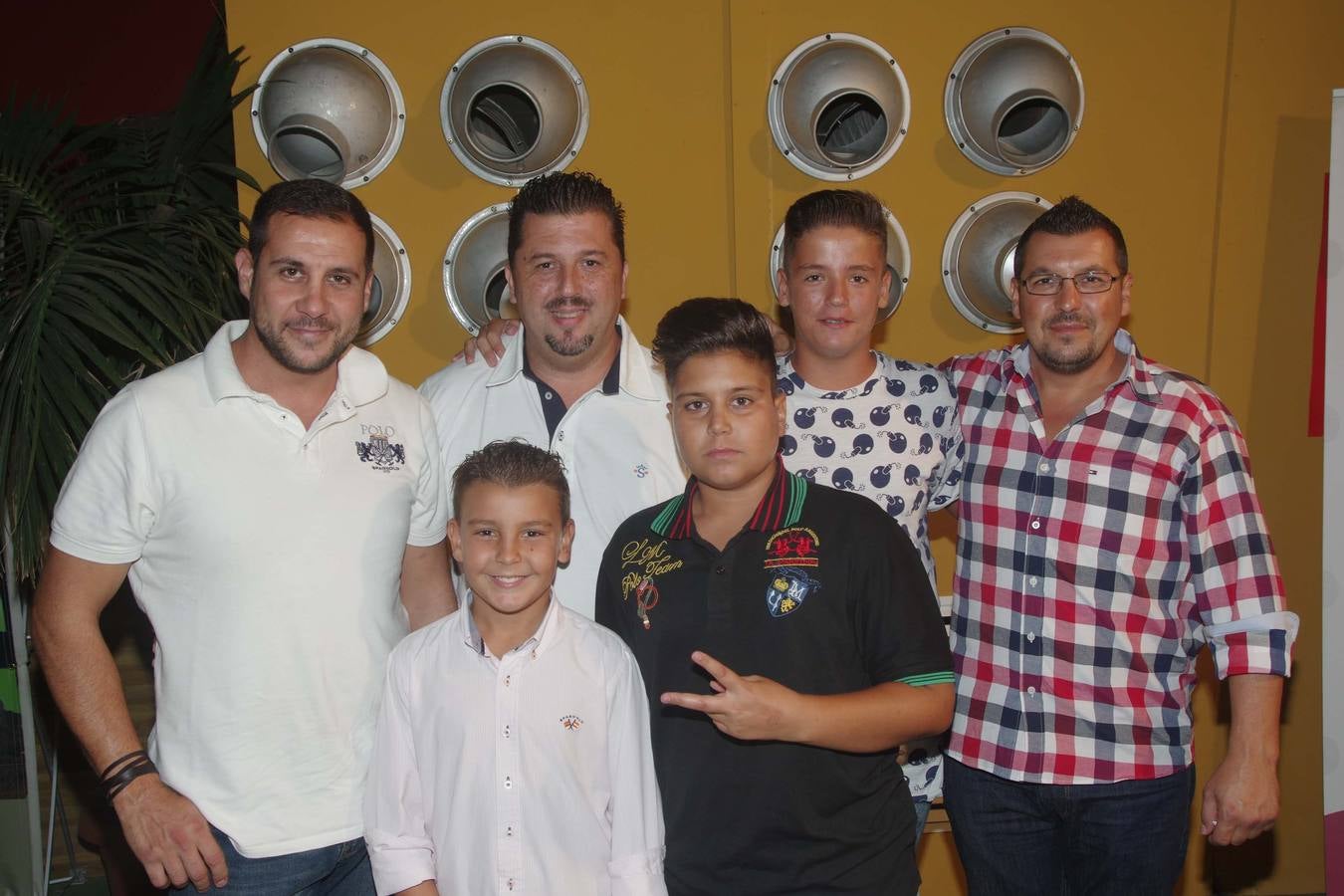 Miguel Ángel Rey, Francisco Millán, Fernando Millán, Francisco José Rey y Francisco J. Rey jr.