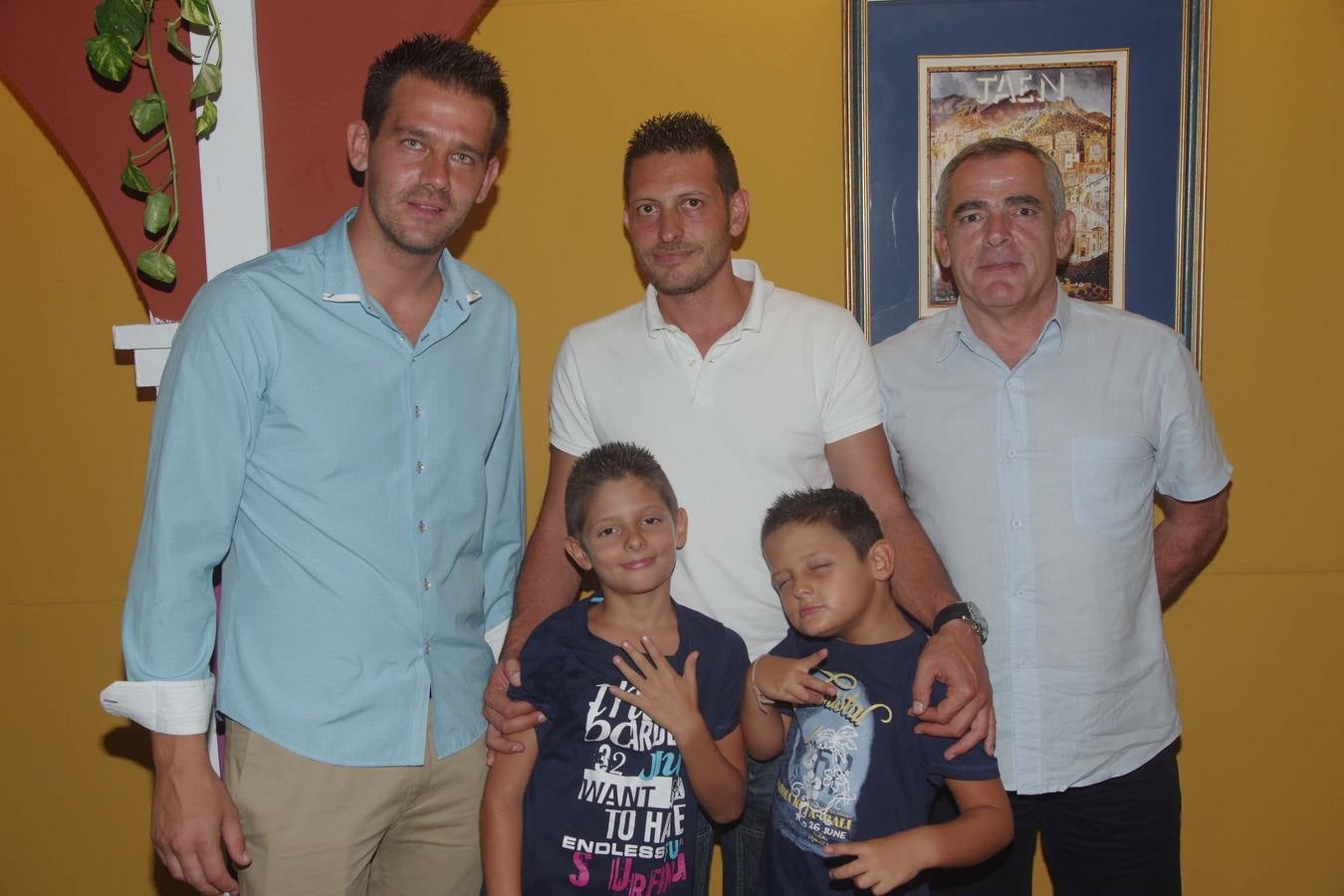 Andrés Toledo, Juan José Aguilar, Juan Merino, Juan José Aguilar y Samuel Aguilar.