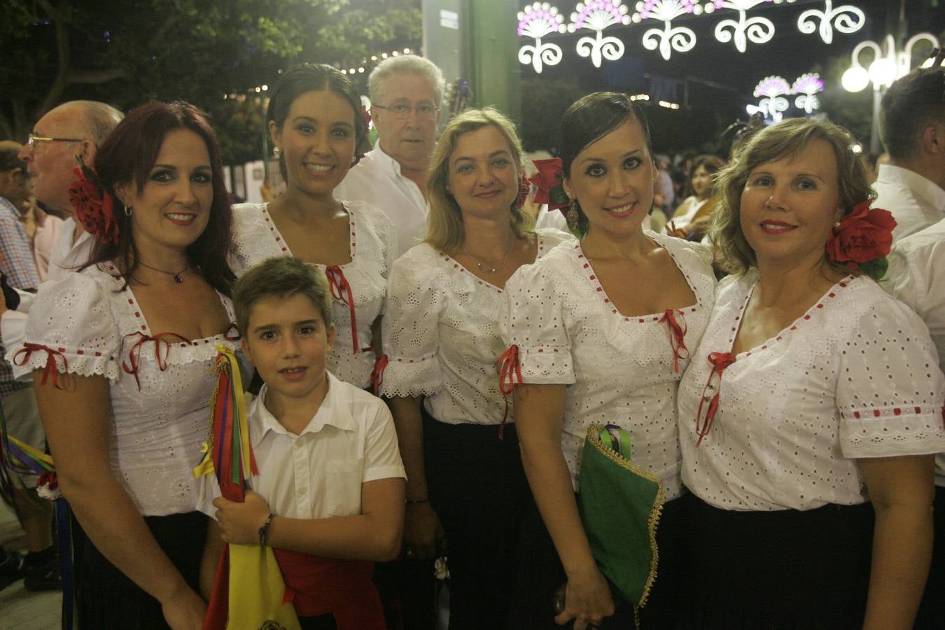 Fotos del ambiente en el Real de la Feria la noche del viernes 21