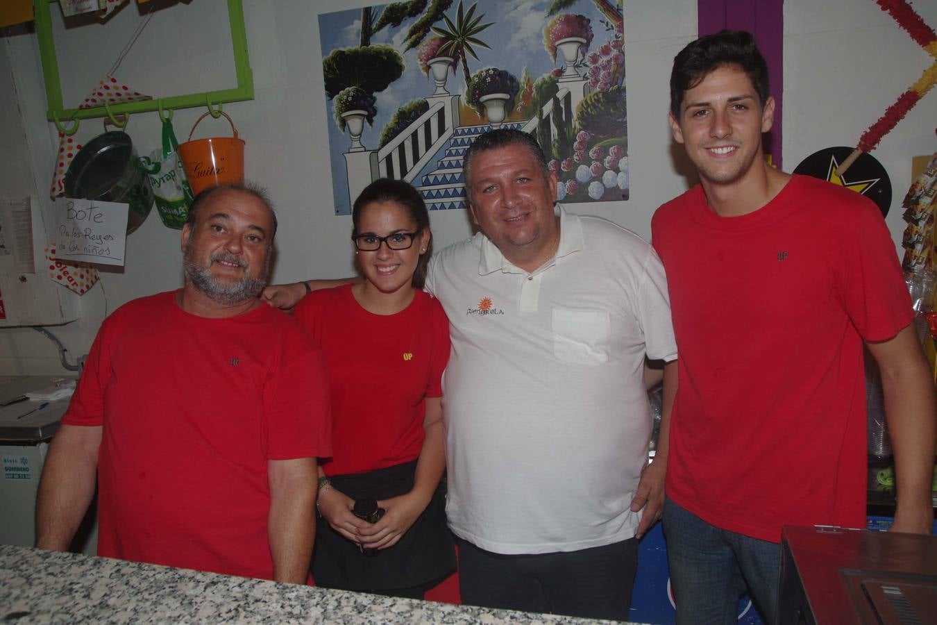 Pablo Ruiz, Ana Ruiz, Rafael González y Salvador Patricio