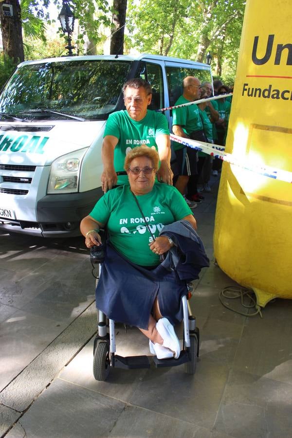 Fotos de la IV Marcha por el Alzheimer en Ronda