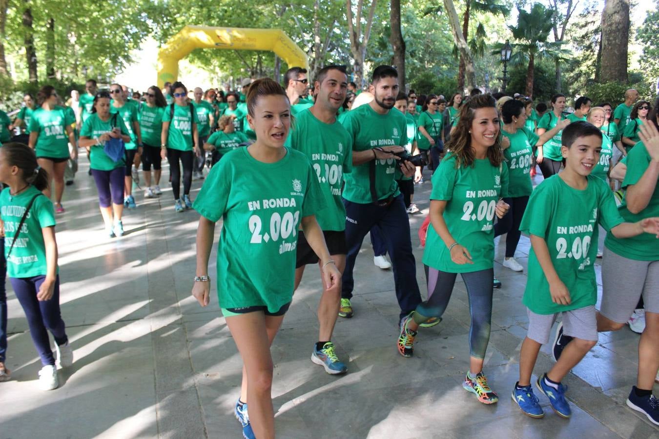 Fotos de la IV Marcha por el Alzheimer en Ronda