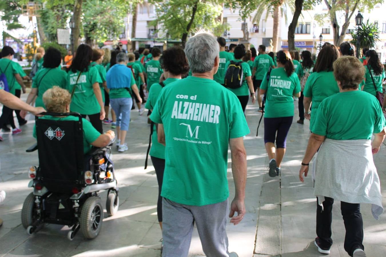 Fotos de la IV Marcha por el Alzheimer en Ronda