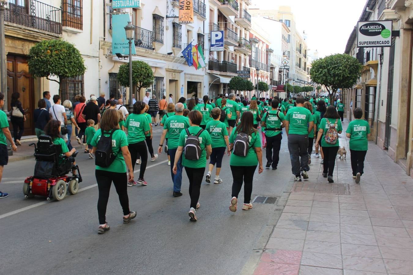 Fotos de la IV Marcha por el Alzheimer en Ronda