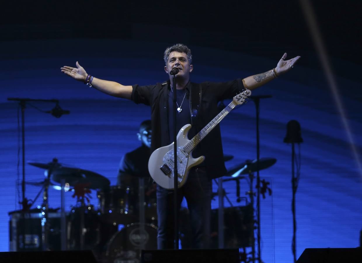 Las imágenes del concierto de Alejandro Sanz