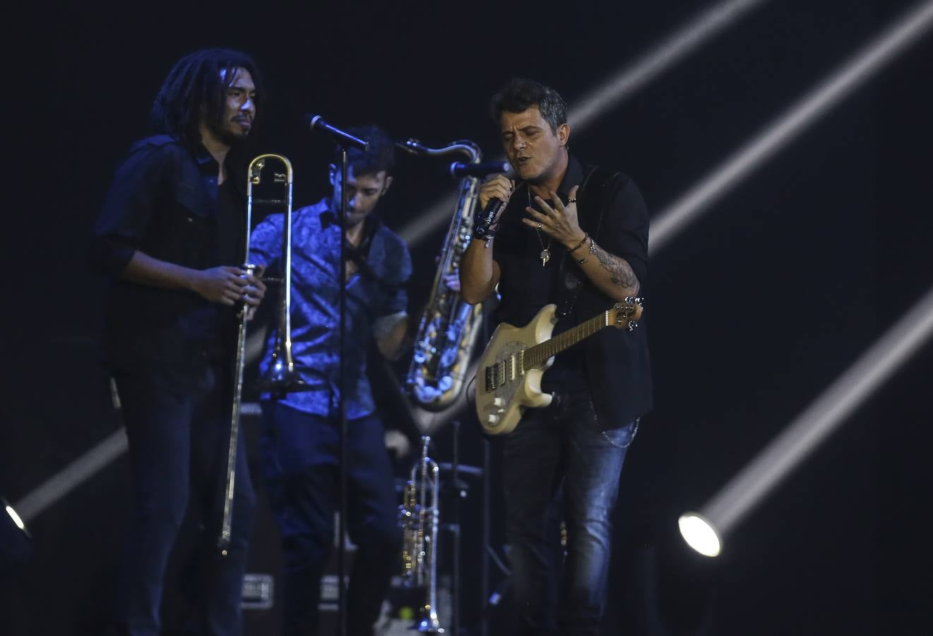 Las imágenes del concierto de Alejandro Sanz