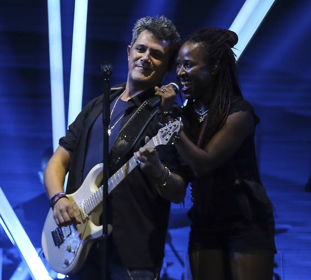 Las imágenes del concierto de Alejandro Sanz