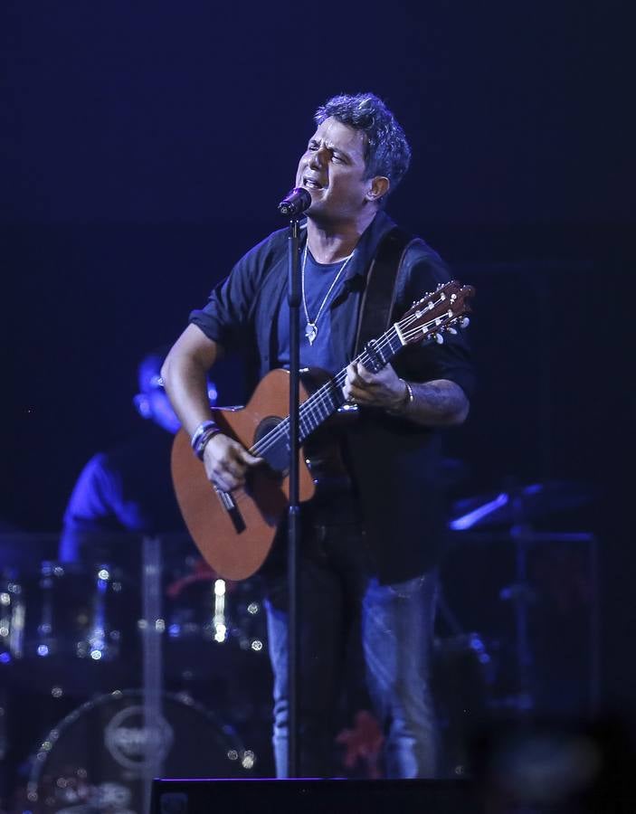 Las imágenes del concierto de Alejandro Sanz