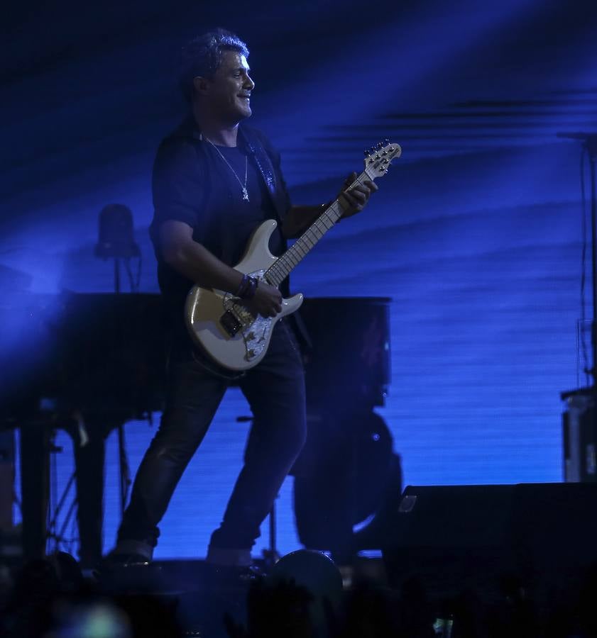 Las imágenes del concierto de Alejandro Sanz