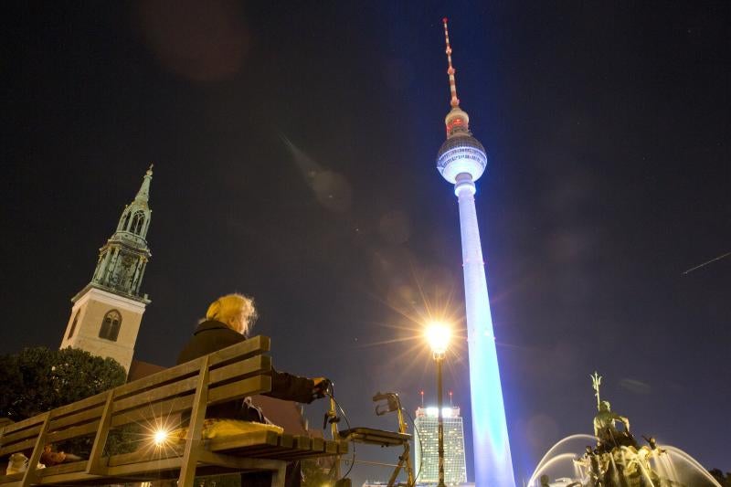 Berlín brilla con luz propia