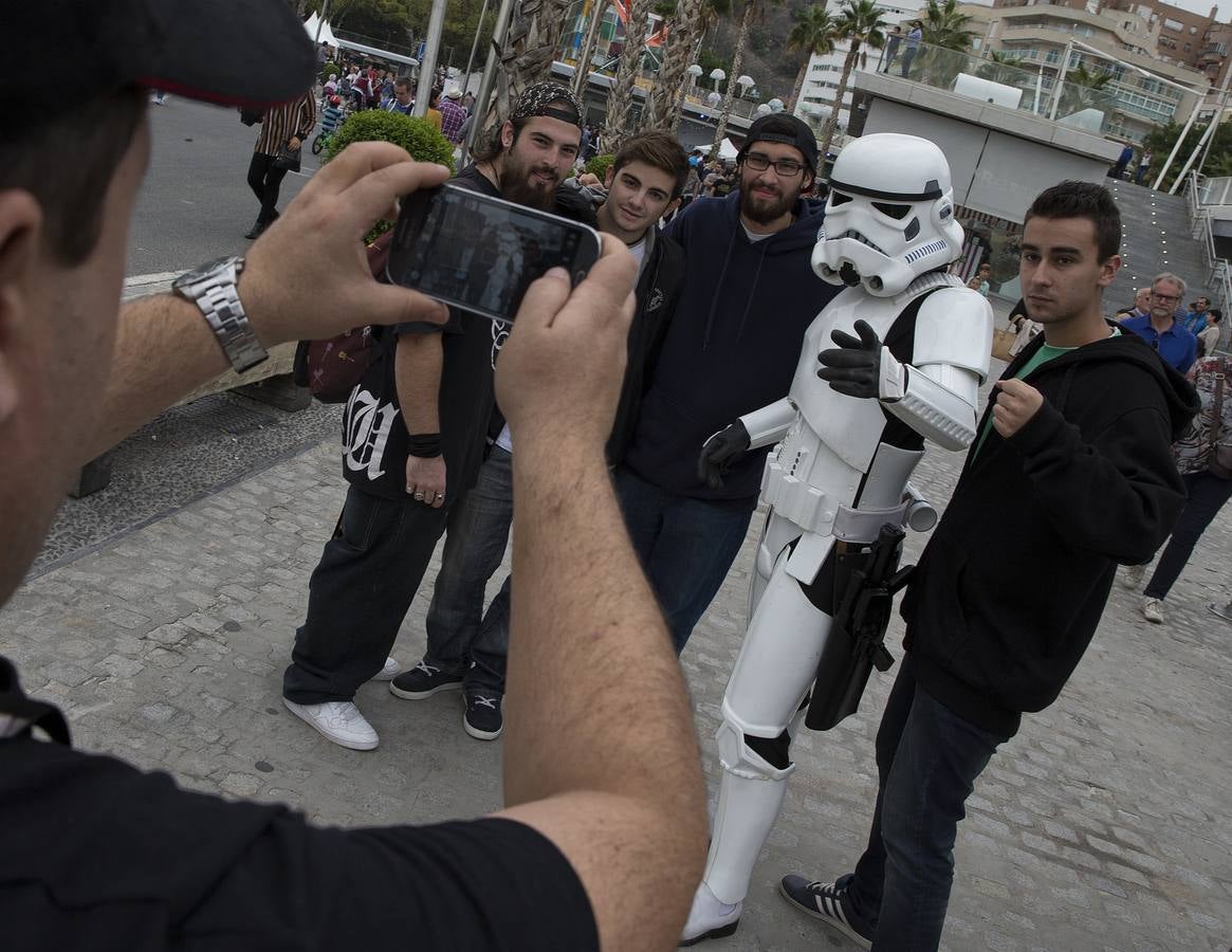Desfile benéfico de las tropas imperiales de Star Wars en Málaga